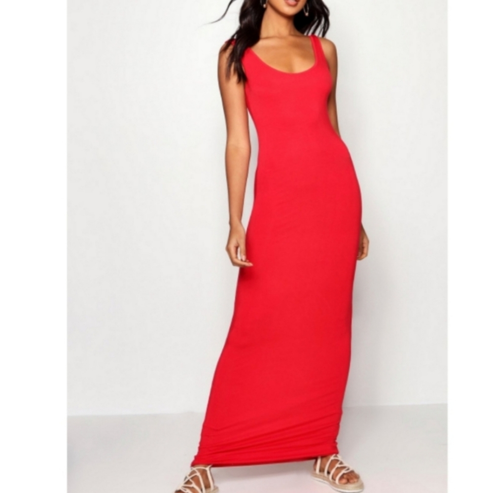 *Bestseller!* NWT ASOS | boohoo Bodycon Basic Maxi Dress - Picture 7 of 8